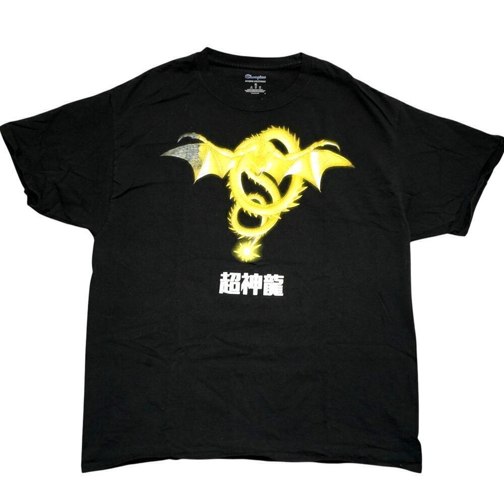 Champion x Shenron Dragon Graphic Tee – Size XL
